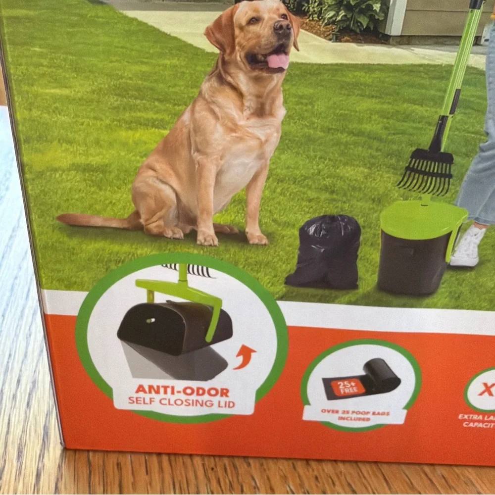 Dog Pooper Scooper with Bag Attachment, 40